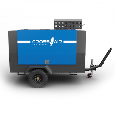 Дизельный передвижной компрессор CrossAir Borey170-10F