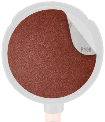 Шлифовальный круг (диск) ASPRO D225 мм, P100