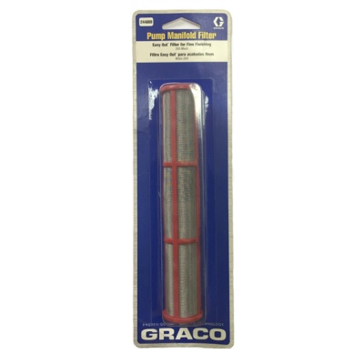 Фильтр тонкой очистки системы подачи ЛКМ GRACO Ultramax/Mark/  (красный) / 244069  200mesh